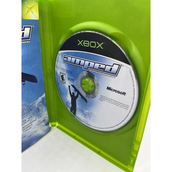 Amped Freestyle Snowboarding Xbox - Complete CIB - Tested - Picture 4 of 9